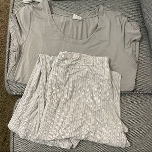 Some Cool Night Short Sleeve Pajama Set